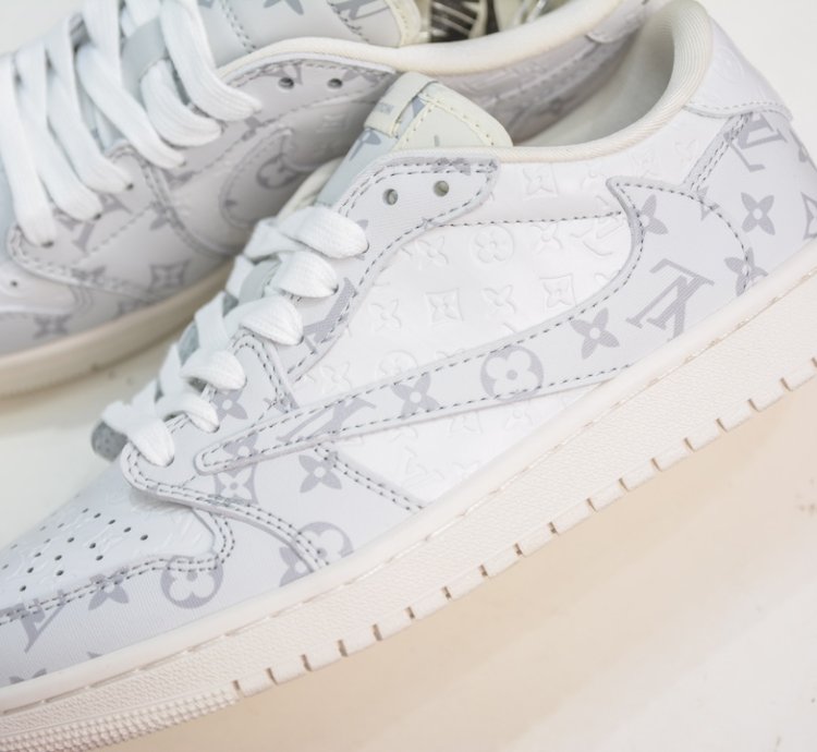 270 Ts X Air Jordan Aj1 Low Inverted Hook Low-top Joint Custom Color Lx1988-500