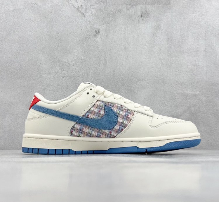 280 Nk Dunk Low Retro Diy High-end Customization Lv Beige Chanel Style Low-top C