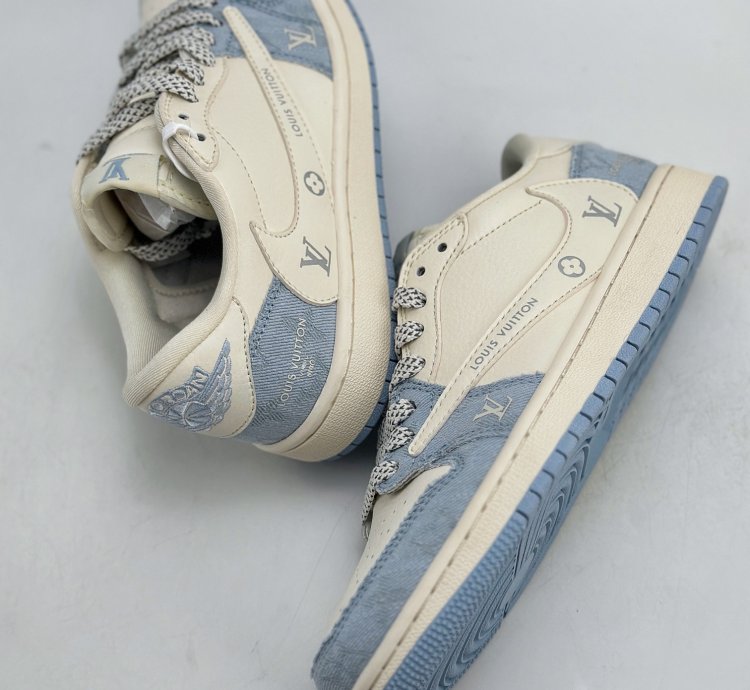 280 Travis Scott X Nike Air Jordan 1 Low X Louis Vuitton Three-party Joint Lj518