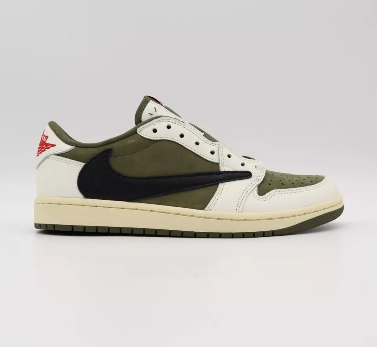 Travis Scott Nike Air Jordan 1 Low Og Sp Reverse Olive