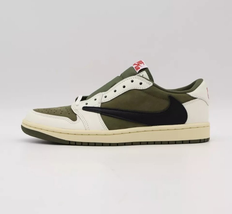 Travis Scott Nike Air Jordan 1 Low Og Sp Reverse Olive