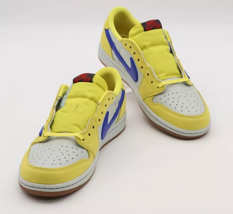 Travis Scott Nike Air Jordan 1 Retro Low Og Canary