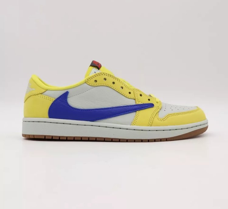 Travis Scott Nike Air Jordan 1 Retro Low Og Canary