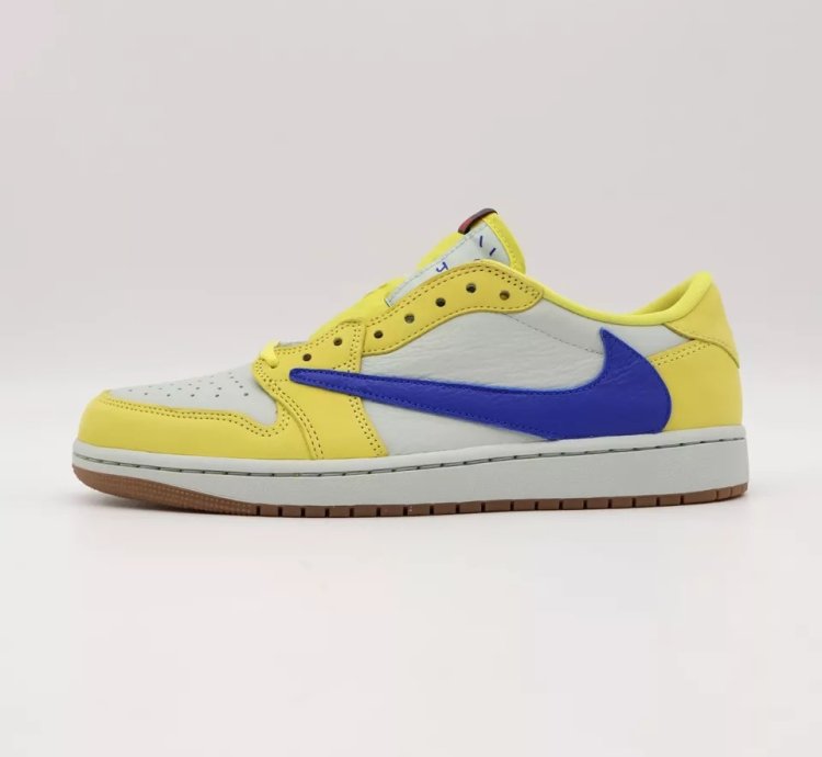 Travis Scott Nike Air Jordan 1 Retro Low Og Canary