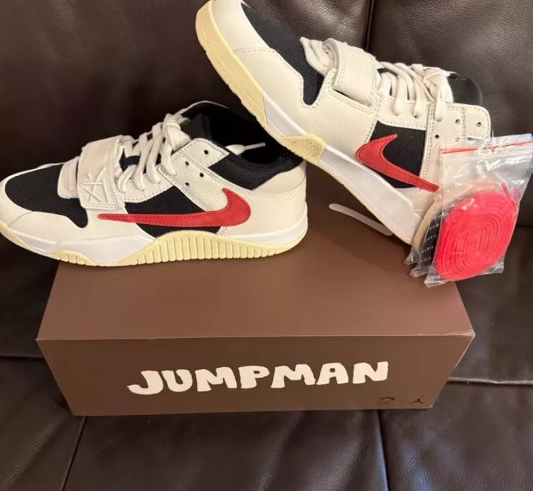 Nike Jordan Jumpman Jack Tr Travis Scott University Red