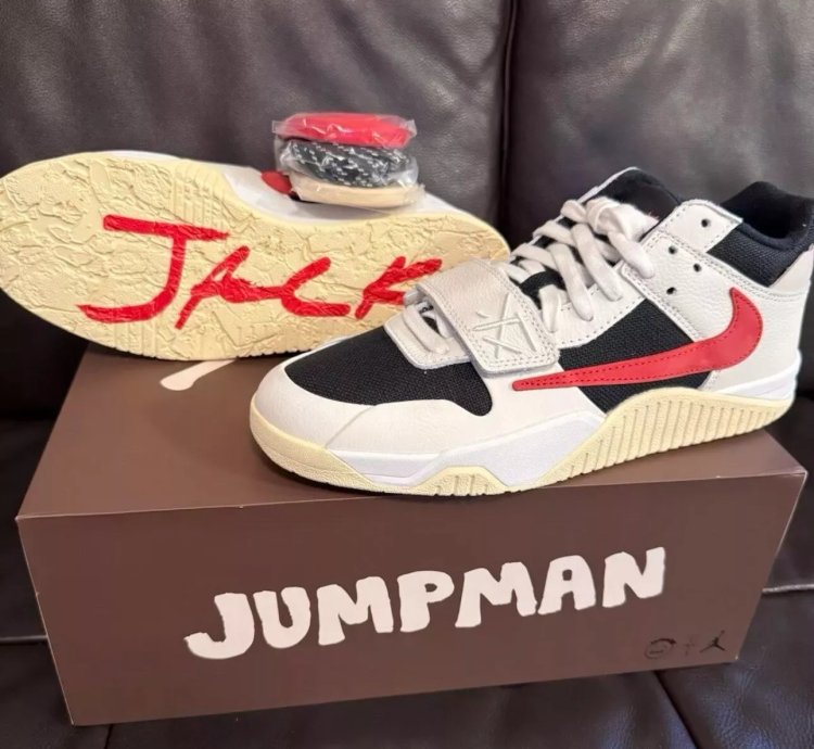 Nike Jordan Jumpman Jack Tr Travis Scott University Red