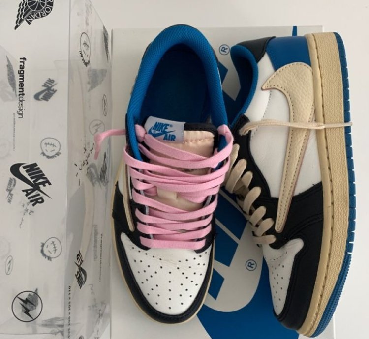 Travis Scott X Fragment X Air Jordan 1 Low