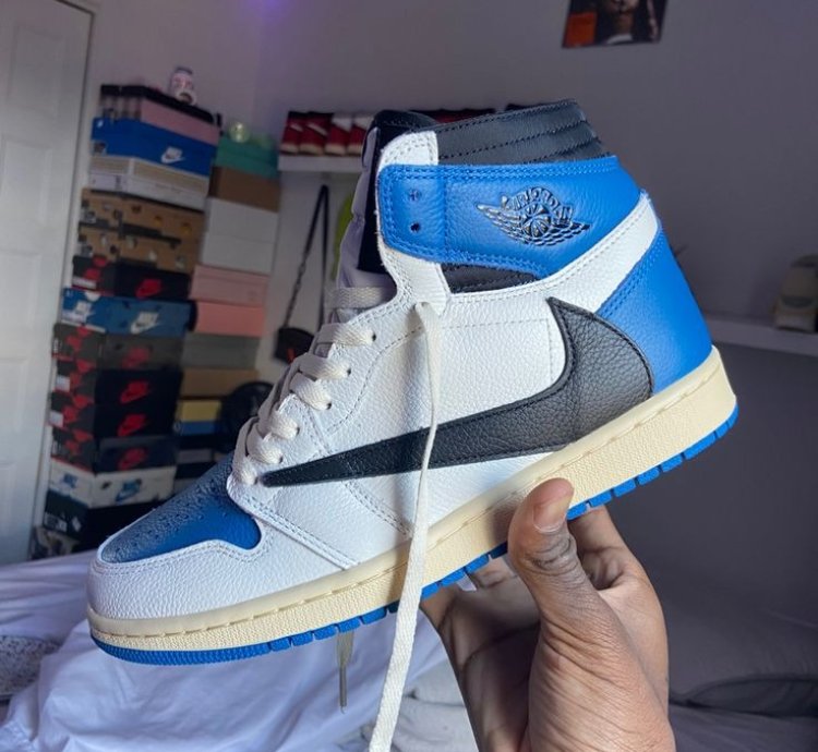 Travis Scott X Fragment X Air Jordan 1 High Og