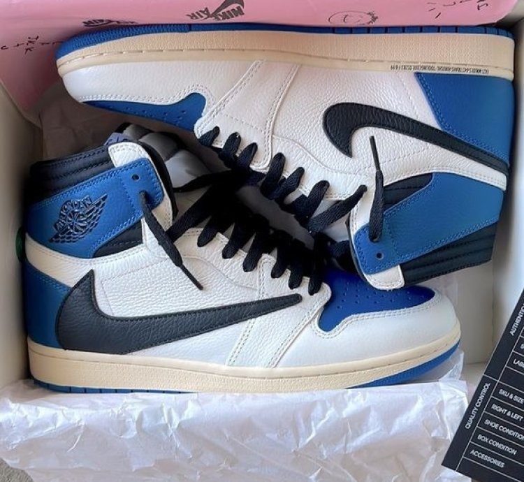 Travis Scott X Fragment X Air Jordan 1 High Og
