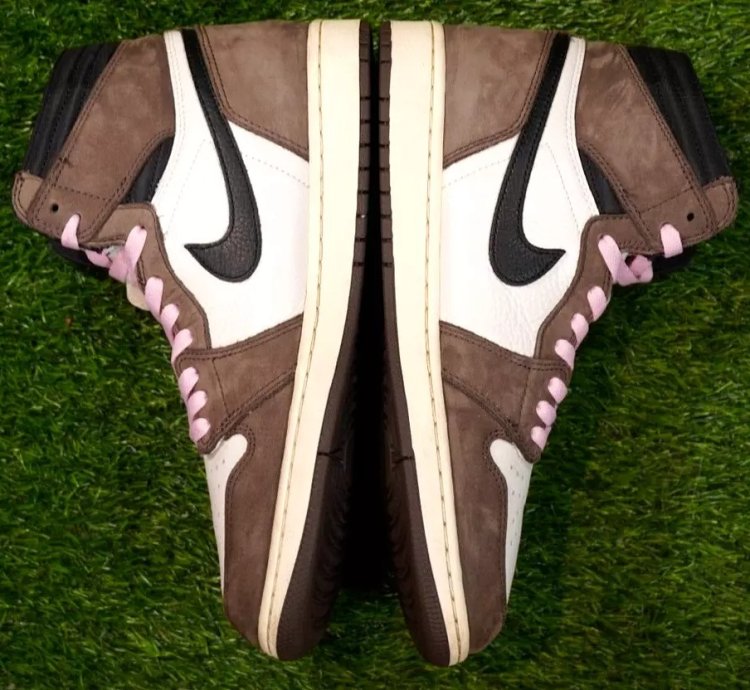 Jordan 1 Retro Og X Travis Scott High Mocha