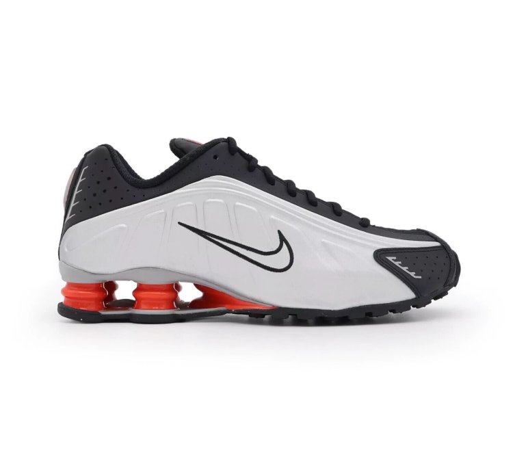 Nike Shox R4 Og Black And Metallic Silver