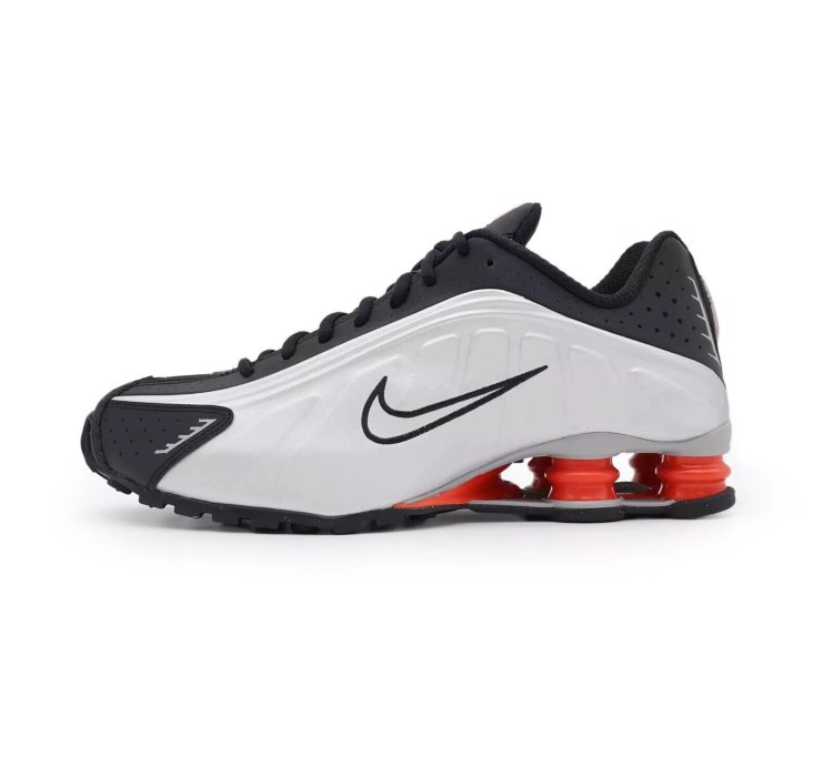 Nike Shox R4 Og Black And Metallic Silver