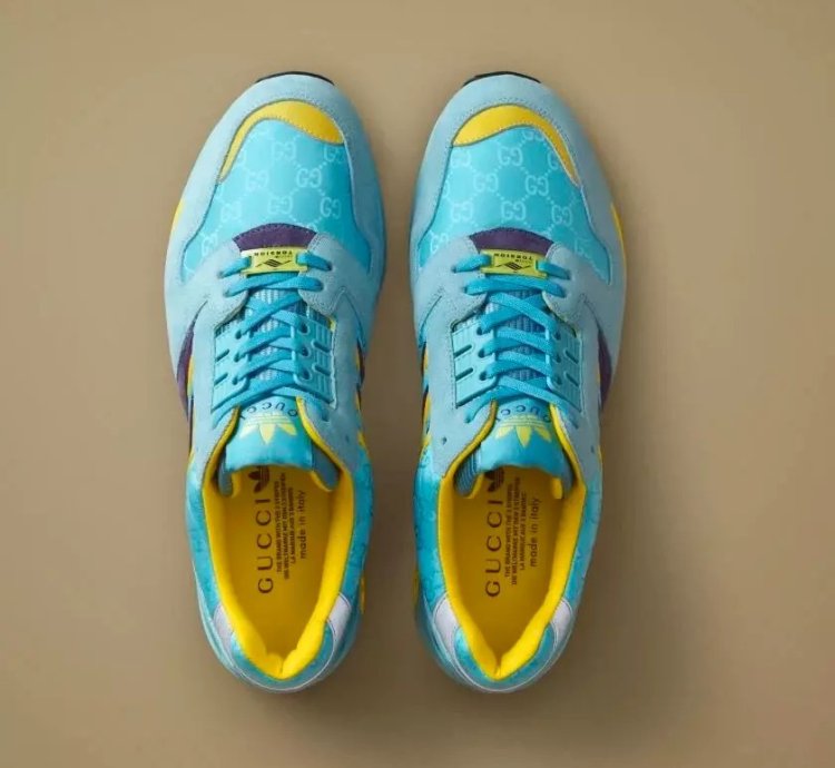 Gucci X Adidas Zx8000 Clear Aqua