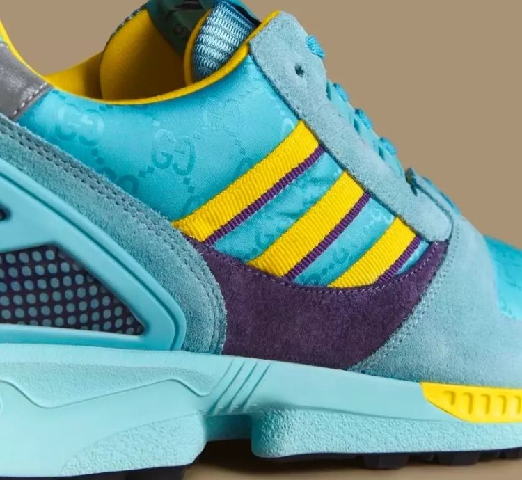 Gucci X Adidas Zx8000 Clear Aqua