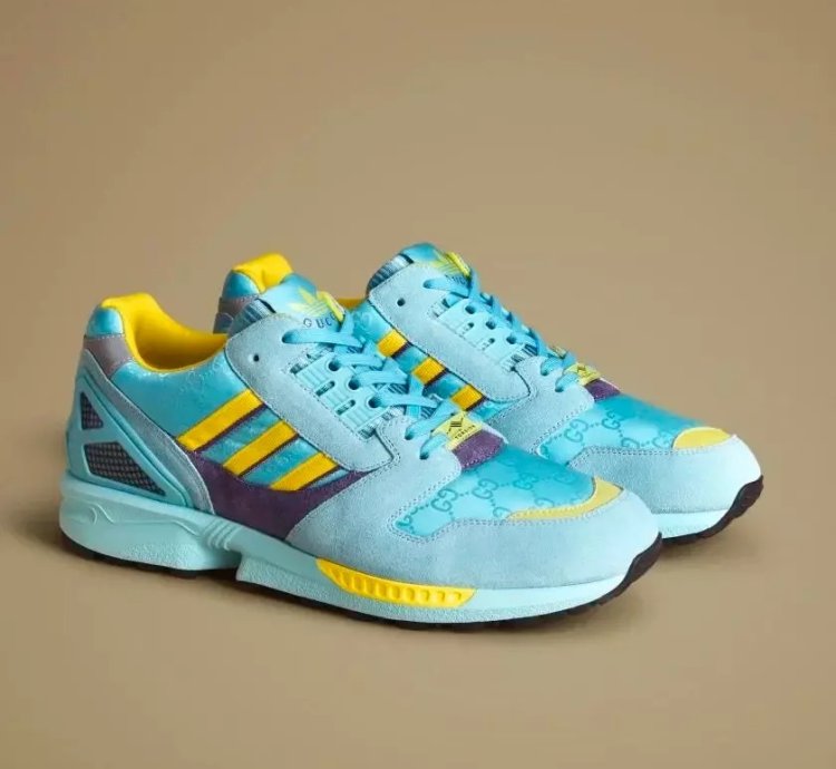 Gucci X Adidas Zx8000 Clear Aqua