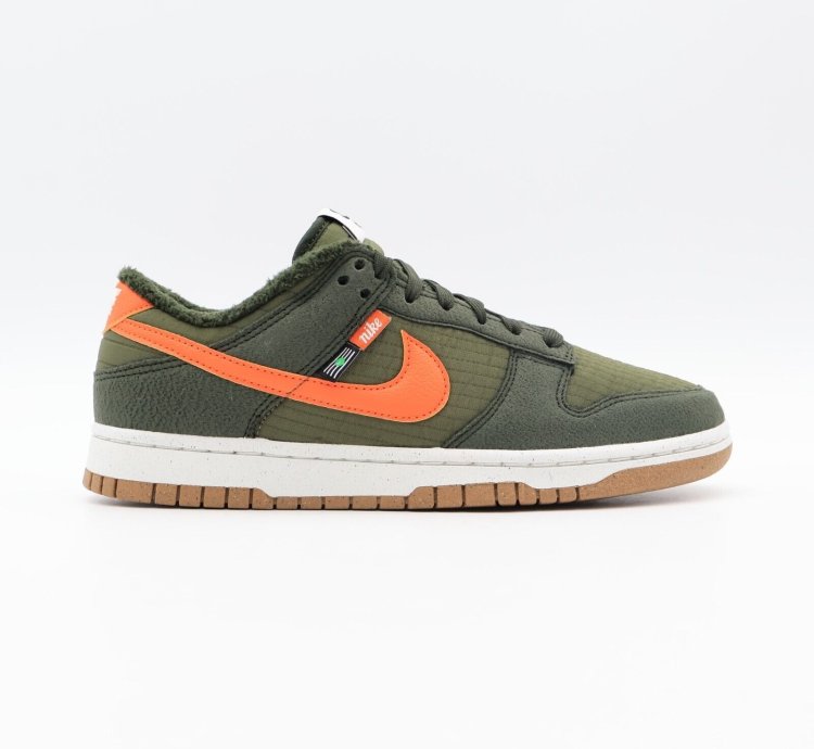 Dd3358-300 Nike Dunk Low Retro Toasty Next Nature Sequoia Olive Green