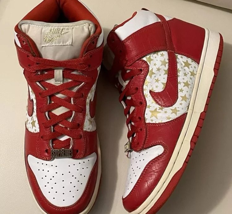 Nike Sb Dunk High Pro X Supreme Red 2003 Skunk Unkle Tiffany Lobster