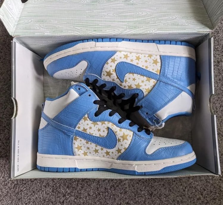 Nike Supreme Dunk Pro Sb High University Blue