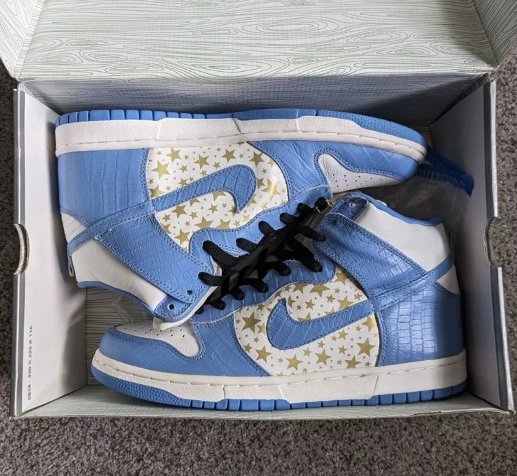 Nike Supreme Dunk Pro Sb High University Blue