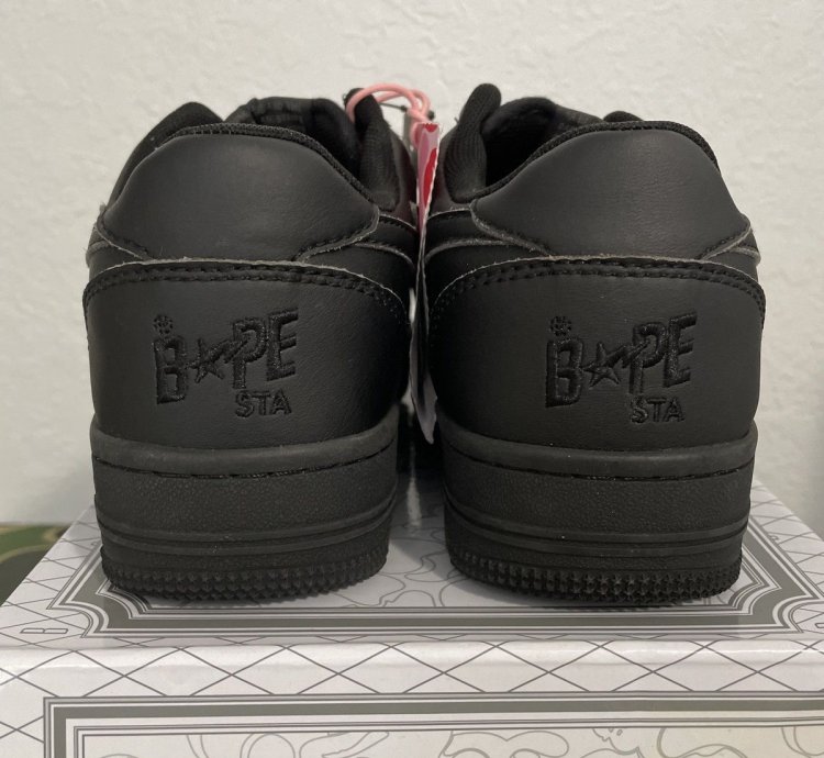 1st Camo Black Bapesta