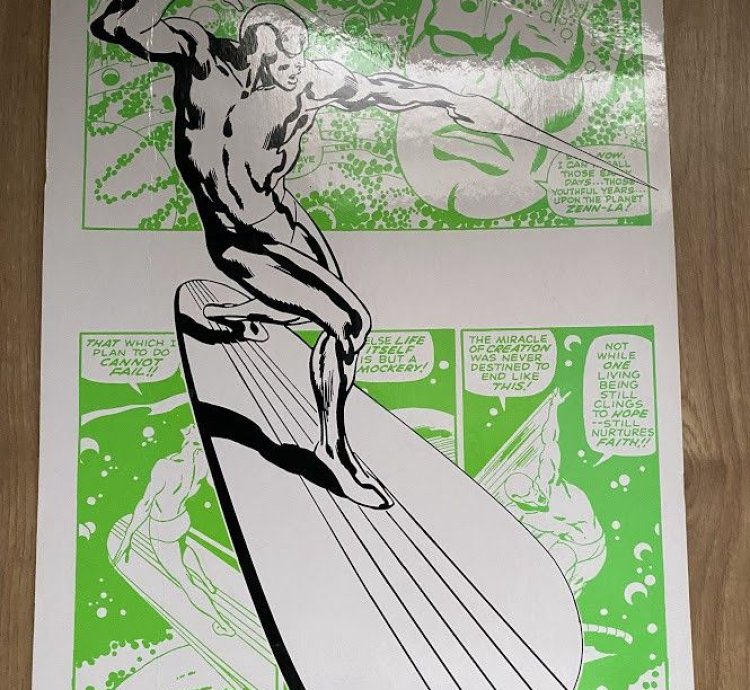 2005 Silver Surfer Marvel Bapestas