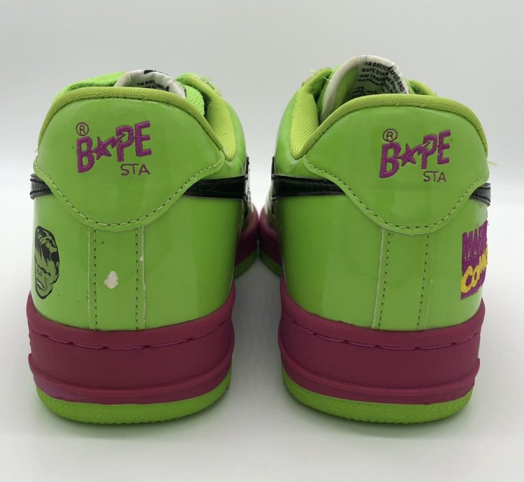 2006 Bape Marvel Comics Hulk Bapesta
