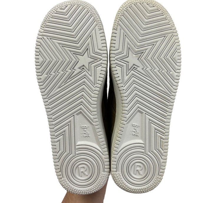 2011 New Bape Tan Corduroy Bapesta