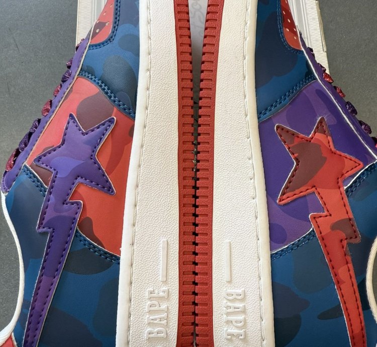 2013 Bathing Ape Color Camo Crazy Bape Sta Sneakers