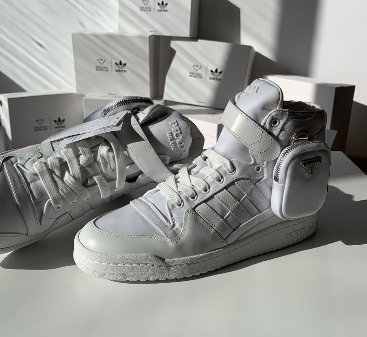 2021 Prada Adidas Forum High Re-nylon