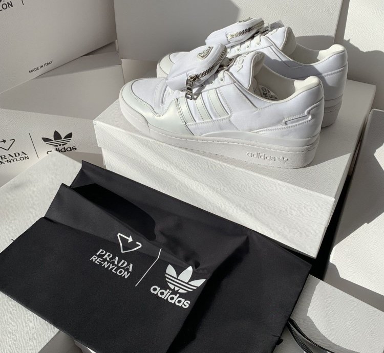 2021 Prada Adidas Forum Low Re-nylon