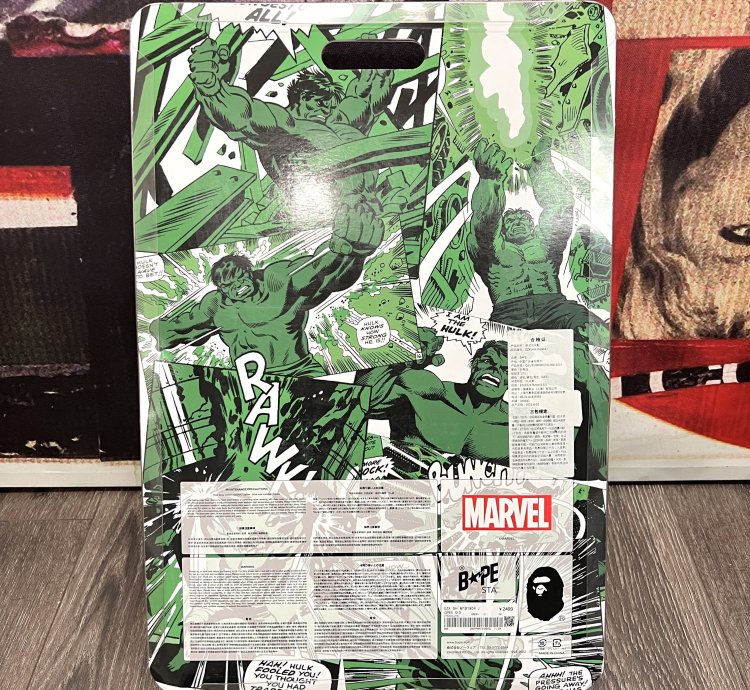 2022 Bape Bapesta Low Marvel Hulk - Green Purple Black