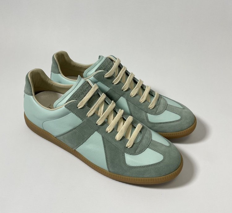21 Light Blue Gat Sneakers