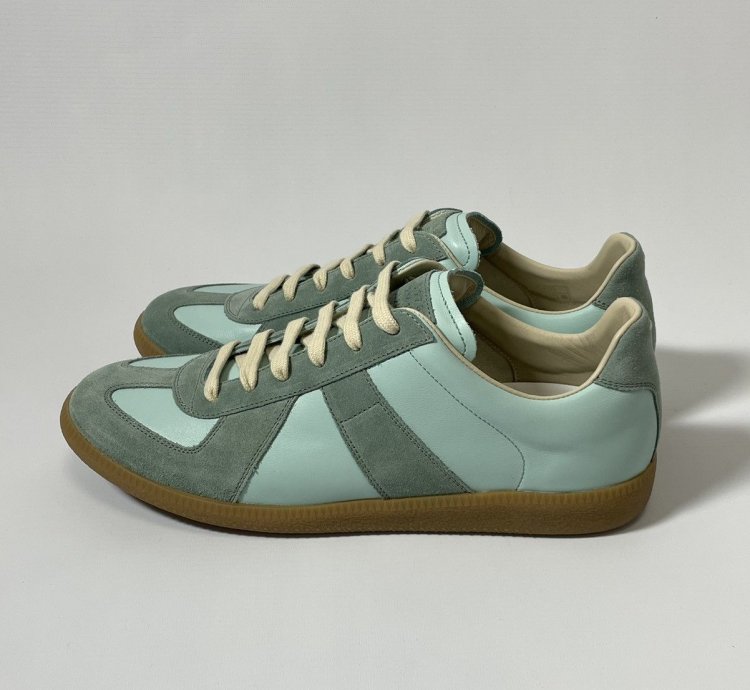21 Light Blue Gat Sneakers