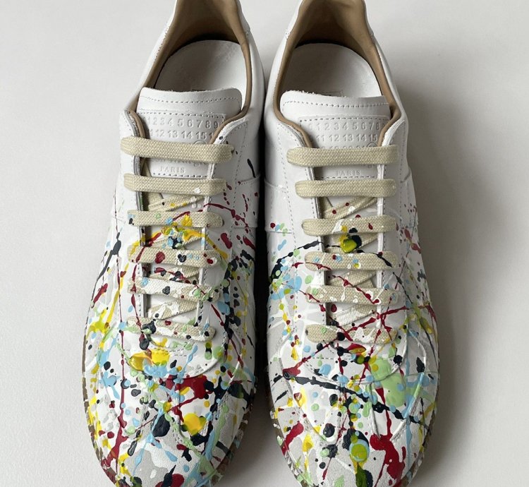 23 Paint Splatter Gat Sneakers