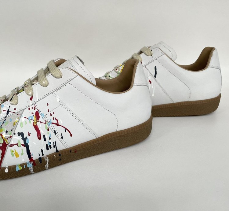 23 Paint Splatter Gat Sneakers