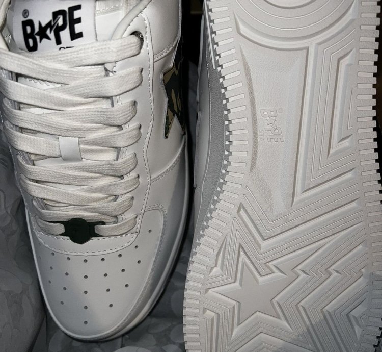 Abc Green Camo Bapesta Size 11