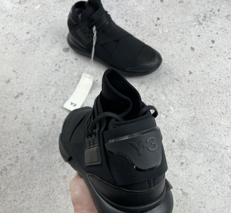 Adidas -3 Yohji Yamamoto Qasa Triple Black Size 11 5