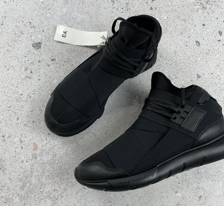 Adidas -3 Yohji Yamamoto Qasa Triple Black Size 12