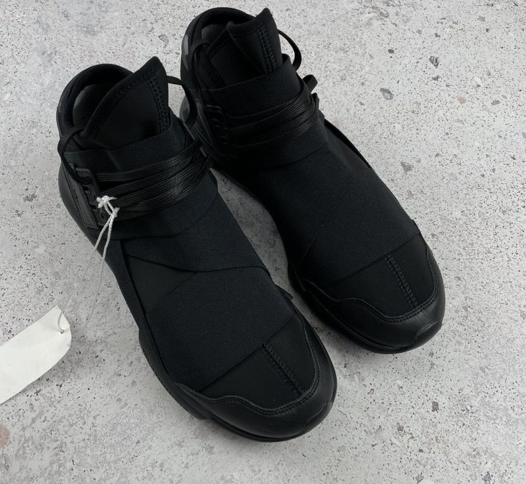 Adidas -3 Yohji Yamamoto Qasa Triple Black Size 12