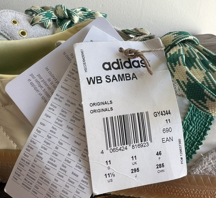 Adidas 2 Pairs Of Sambas wales Bonner