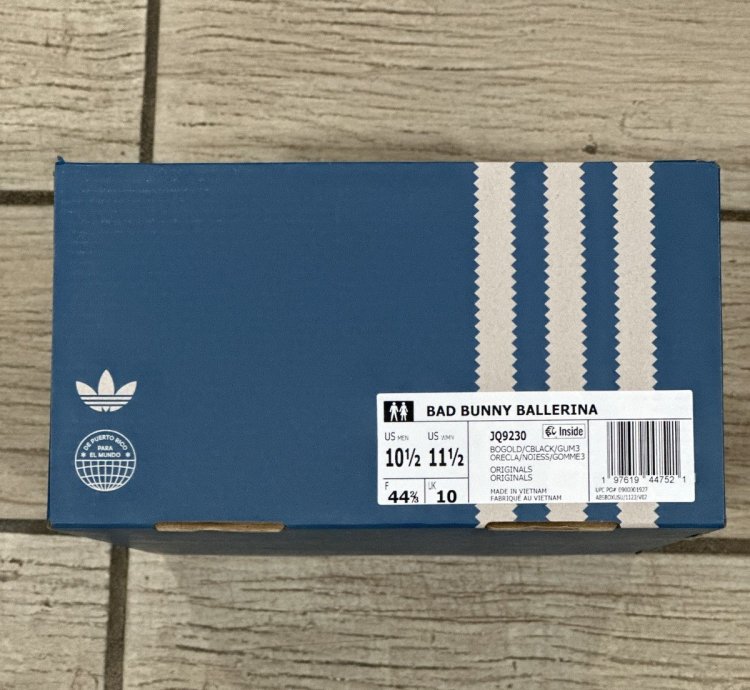 Adidas Bad Bunny Ballerina Bold Gold
