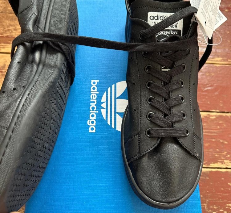Adidas Balenciaga Stan Smith Black