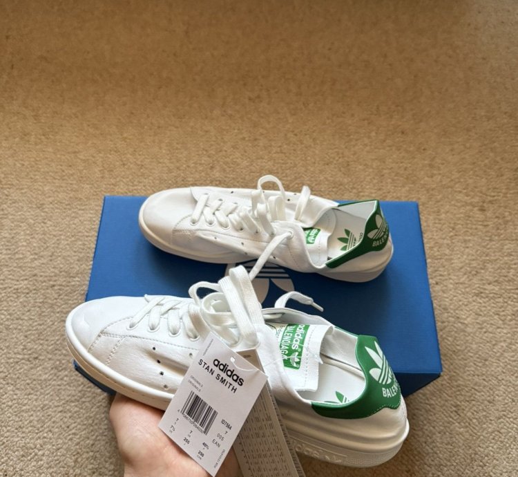 Adidas Balenciaga Stan Smith White Green
