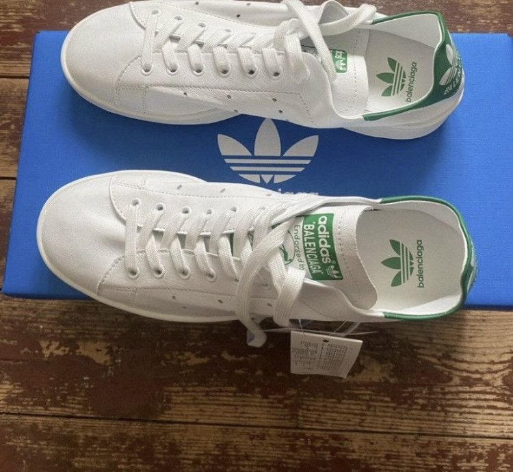 Adidas Balenciaga Stan Smith White Green Us 10