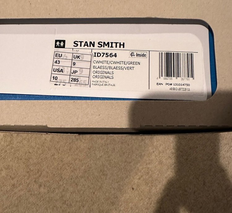 Adidas Balenciaga Stan Smith White Green Us 10