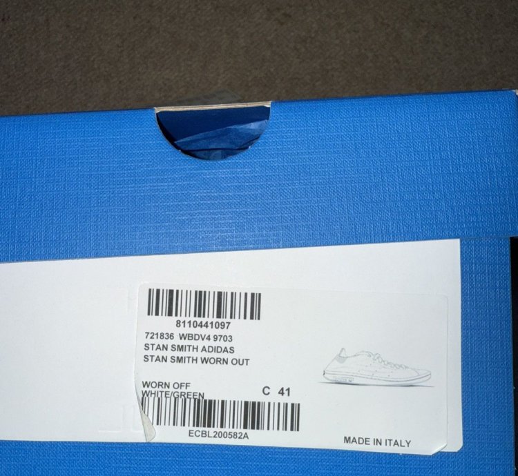 Adidas Balenciaga Stan Smith Worn Out