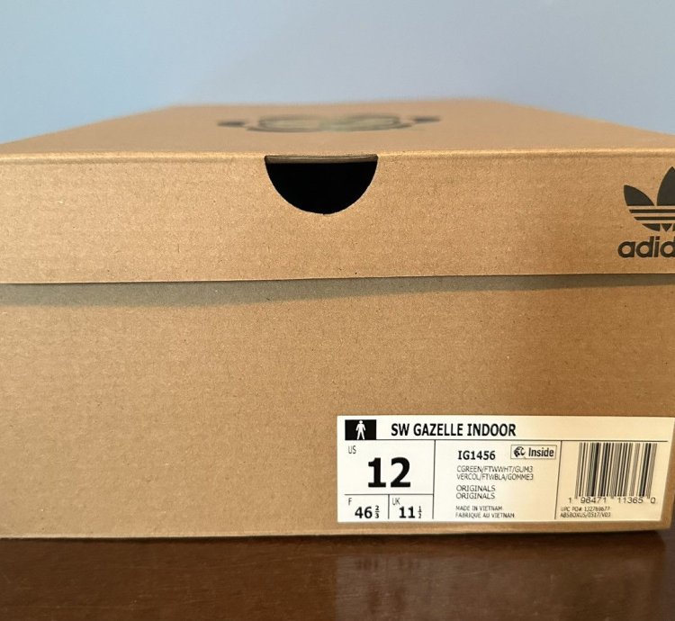 Adidas Gazelle Indoor - Sean Wotherspoon Hemp Green