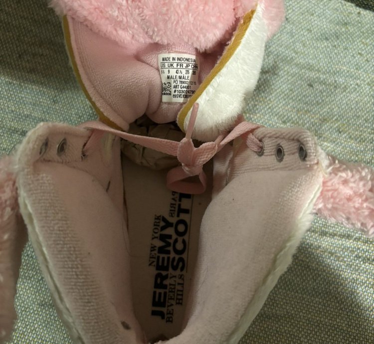 Adidas Jeremy Scott 3d Bear High Top Sneakers