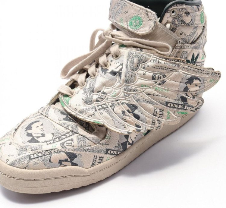 Adidas Jeremy Scott Forum Wings 1 0 Money Sneakers
