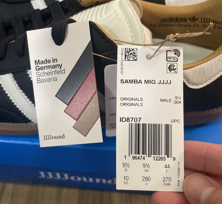 Adidas Jjjjound Samba